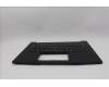Lenovo 5M11Q60589 C-Cover with keyboard, Czech Slovakian, Black, Backlight, UK