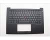 Lenovo 5M11Q60689 C-Cover with keyboard, Thai, Black, Backlight, US