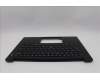 Lenovo 5M11Q60763 C-Cover with keyboard, English, Black, Backlight, US