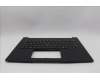 Lenovo 5M11Q60813 C-Cover with keyboard, Hebrew, Black, Backlight, US