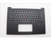Lenovo 5M11Q60865 C-Cover with keyboard, Swedish/Finnish, Black, Backlight, UK