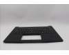 Lenovo 5M11Q60869 C-Cover with keyboard, Switzerland, Black, Backlight, UK