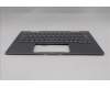 Lenovo 5M11R38938 C-Cover with keyboard, French, Luna Grey, FingerPrint Reader, WLAN, US