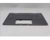 Lenovo 5M11R38962 C-Cover with keyboard, Norwegian, Luna Grey, FingerPrint Reader, WLAN, UK