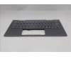 Lenovo 5M11R38972 C-Cover with keyboard, Spanish, Luna Grey, FingerPrint Reader, WLAN, UK