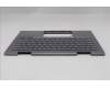 Lenovo 5M11R39498 C-Cover with keyboard, US English Euro, Luna Grey, FingerPrint Reader, WWAN, US