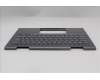 Lenovo 5M11R39533 C-Cover with keyboard, Slovenian, Luna Grey, FingerPrint Reader, WWAN, UK
