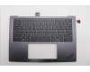 Lenovo 5M11R87935 C-Cover with keyboard, US English Euro, Black/Grey, FingerPrint Reader, WLAN, US