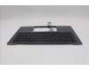 Lenovo 5M11R87953 C-Cover with keyboard, Spanish, Black/Grey, FingerPrint Reader, WLAN, UK