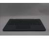 Lenovo 5M11R91325 C-Cover with keyboard, Spanish, Luna Grey, Backlight, No World Face Camera, UK