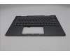 Lenovo 5M11R91405 C-Cover with keyboard, Belgian, Grey, Backlight, FingerPrint Reader, UK