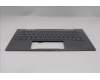 Lenovo 5M11R91496 C-Cover with keyboard, US English Euro, Grey, Backlight, FingerPrint Reader, WWAN, US