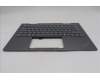 Lenovo 5M11R91511 C-Cover with keyboard, Italian, Grey, Backlight, FingerPrint Reader, WWAN, UK