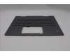 Lenovo 5M11R91546 C-Cover with keyboard, UK English, Grey, Backlight, FingerPrint Reader, WWAN, UK