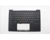 Lenovo 5M11S09537 C-Cover with keyboard, Bulgarian, Black, Backlight, UK