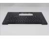 Lenovo 5M11S09549 C-Cover with keyboard, US English Euro, Black, Backlight, US