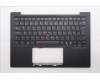 Lenovo 5M11S09575 C-Cover with keyboard, Norwegian, Black, Backlight, UK