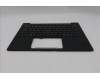 Lenovo 5M11S09601 C-Cover with keyboard, Ukraine, Black, Backlight, US