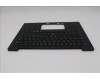 Lenovo 5M11S09638 C-Cover with keyboard, Italian, Black, Backlight, WWAN, UK