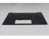 Lenovo 5M11S09649 C-Cover with keyboard, Norwegian, Black, Backlight, WWAN, UK