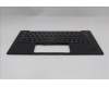 Lenovo 5M11S09653 C-Cover with keyboard, Portuguese, Black, Backlight, WWAN, UK