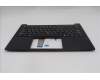 Lenovo 5M11S09681 C-Cover with keyboard, Arabic, Black, US