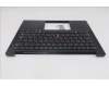 Lenovo 5M11S09754 C-Cover with keyboard, Arabic, Black, Backlight, US