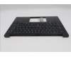 Lenovo 5M11S09772 C-Cover with keyboard, German, Black, Backlight, UK