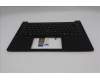 Lenovo 5M11S09782 C-Cover with keyboard, Hungarian, Black, Backlight, UK