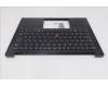 Lenovo 5M11S09830 C-Cover with keyboard, UK English, Black, Backlight, UK