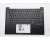 Lenovo 5M11S09893 C-Cover with keyboard, Spanish, Black, UK