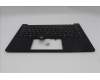 Lenovo 5M11S09904 C-Cover with keyboard, Italian, Black, UK