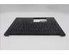 Lenovo 5M11S10111 C-Cover with keyboard, Italian, Black, UK