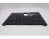 Lenovo 5M11S10149 C-Cover with keyboard, Brazil Portuguese, Black, UK