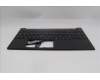 Lenovo 5M11S10158 C-Cover with keyboard, English, Black, Backlight, US