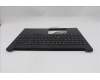 Lenovo 5M11S10176 C-Cover with keyboard, French, Black, Backlight, US