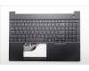 Lenovo 5M11S10188 C-Cover with keyboard, Hebrew, Black, Backlight, US
