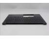 Lenovo 5M11S10188 C-Cover with keyboard, Hebrew, Black, Backlight, US