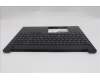 Lenovo 5M11S10212 C-Cover with keyboard, Nordic, Black, Backlight, UK
