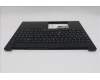 Lenovo 5M11S10216 C-Cover with keyboard, Switzerland, Black, Backlight, UK