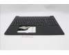Lenovo 5M11S10285 C-Cover with keyboard, German, Black