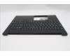 Lenovo 5M11S10285 C-Cover with keyboard, German, Black