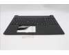 Lenovo 5M11S10379 C-Cover with keyboard, Portuguese, Black, Backlight, UK