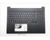 Lenovo 5M11S10398 C-Cover with keyboard, Switzerland, Black, Backlight, UK