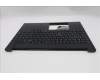 Lenovo 5M11S10439 C-Cover with keyboard, Ukraine, Black, Backlight, US