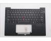 Lenovo 5M11S15564 C-Cover with keyboard, Arabic, Black, Backlight, US