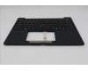 Lenovo 5M11S15590 C-Cover with keyboard, US English Euro, Black, Backlight, US