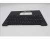 Lenovo 5M11S15606 C-Cover with keyboard, Hebrew, Black, Backlight, US