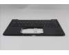 Lenovo 5M11S15714 C-Cover with keyboard, Greek, Black, Backlight, WWAN, US