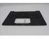 Lenovo 5M11S15771 C-Cover with keyboard, Turkish, Black, Backlight, WWAN, UK